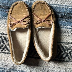Moccasin slip ons